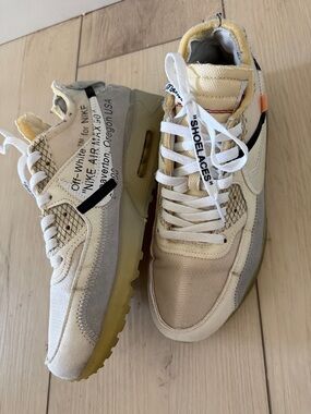 Nike lookalike Off-White Beige Cream Athletic Shoes